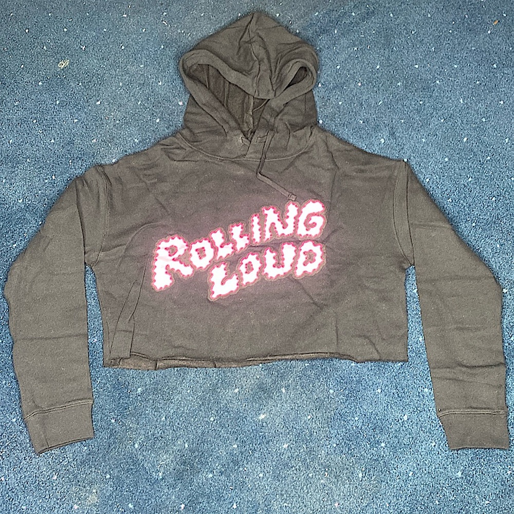 NWT Rolling Loud Miami 2019 Crop Hoodie